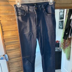 Just black dark jeans